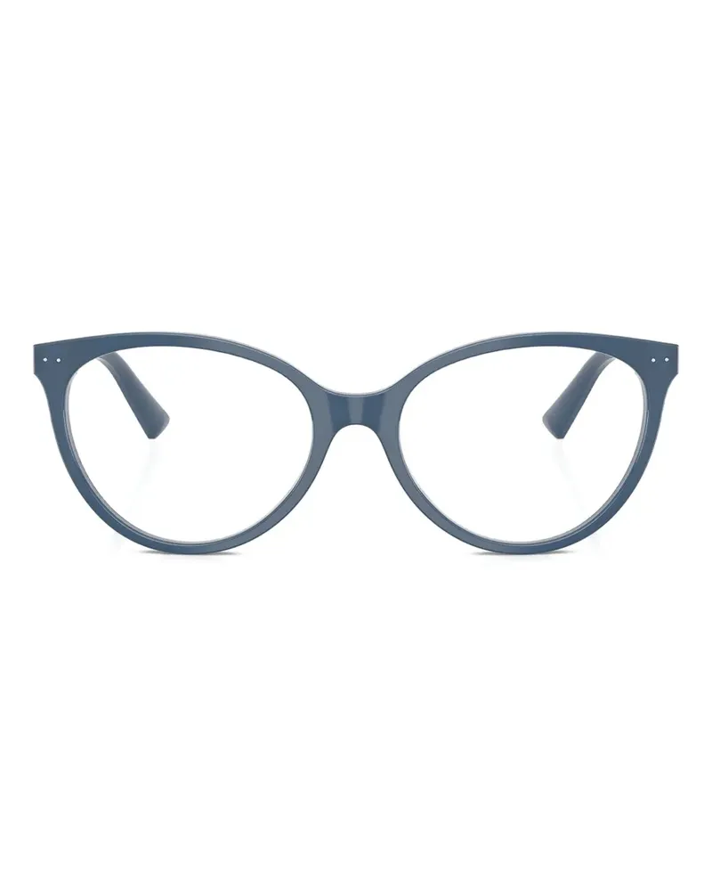 Jimmy Choo oval frame glasses - Blau Blau