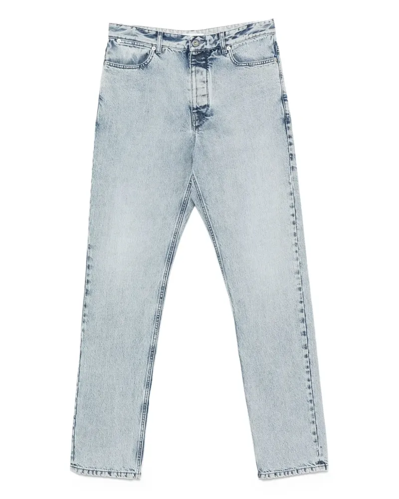 Jil Sander Jeans mit Logo-Patch - Blau Blau