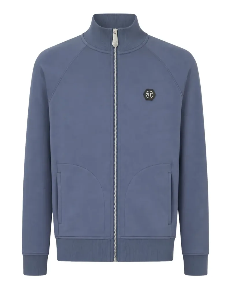 Philipp Plein tracksuit jacket LS Racing Club - Blau Blau