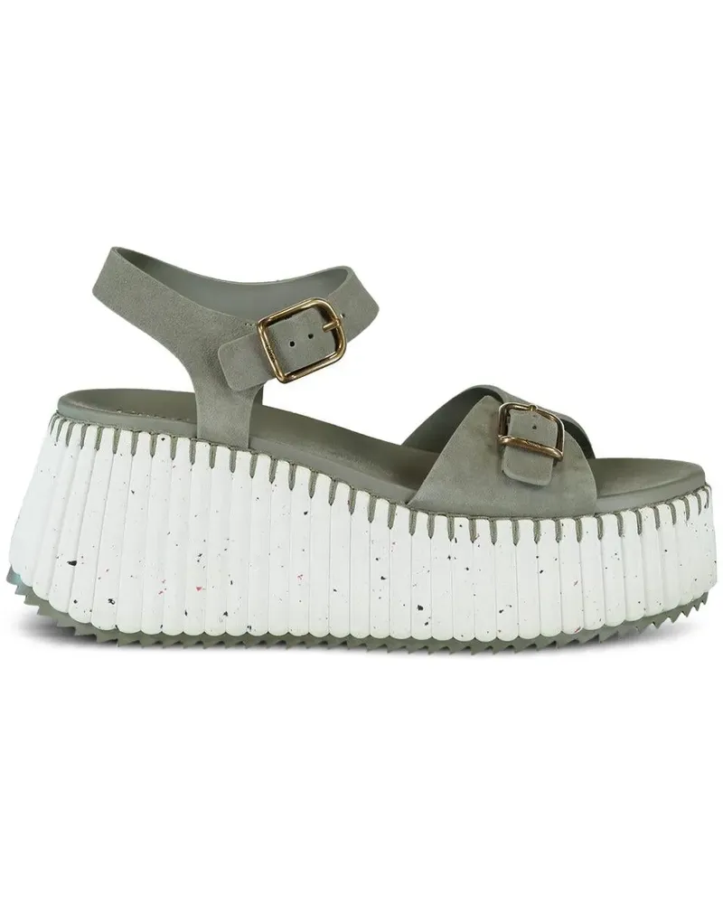 Chloé 78mm Nama sandals - Grün Grün