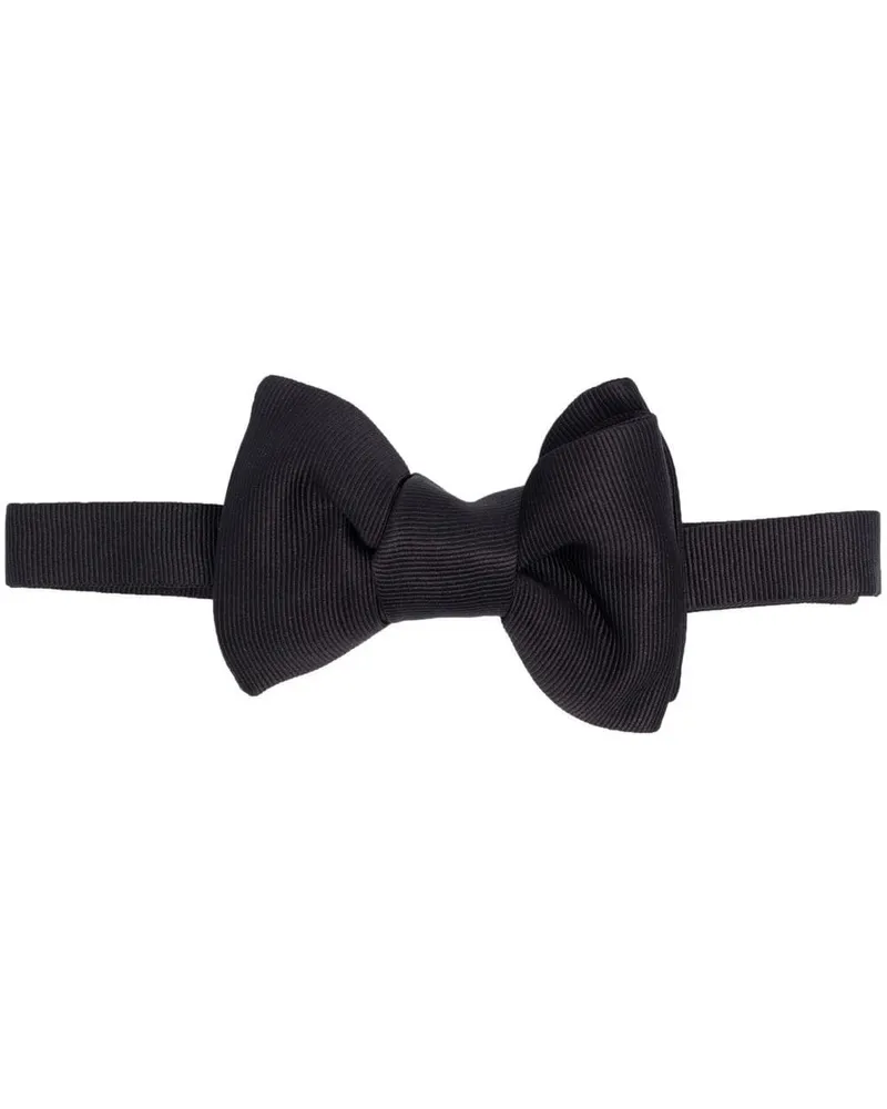 Tom Ford Fliege aus Seide - Schwarz Schwarz
