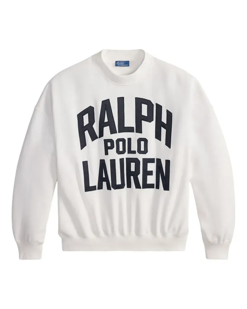 Ralph Lauren Sweatshirt mit Logo-Stickerei - Weiß Weiß
