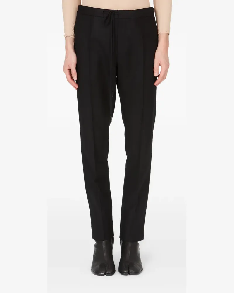 Maison Margiela Hose mit Kordelzug - Schwarz Schwarz
