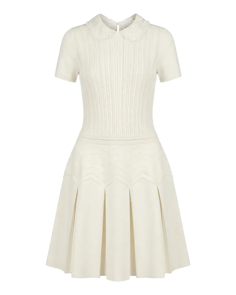 Valentino Garavani short-sleeves mini dress - Nude Nude