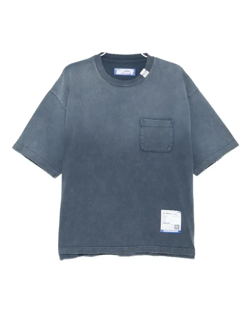 MIHARAYASUHIRO Sun Faded Like T-shirt - Blau Blau