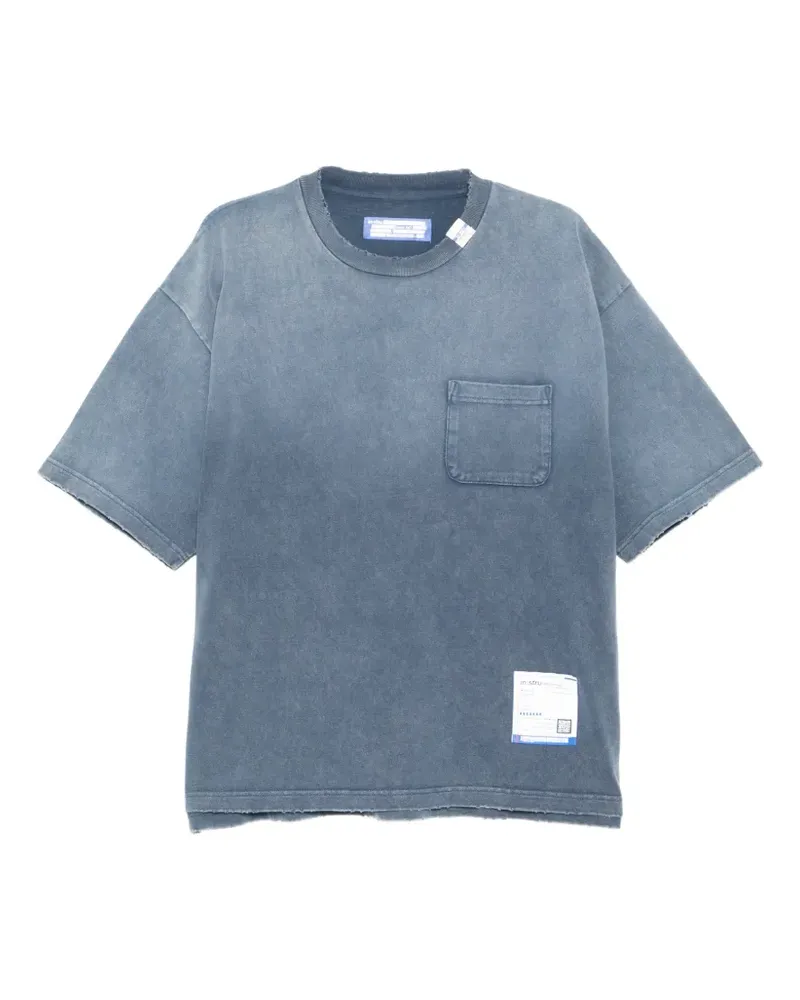 MIHARAYASUHIRO Sun Faded Like T-shirt - Blau Blau