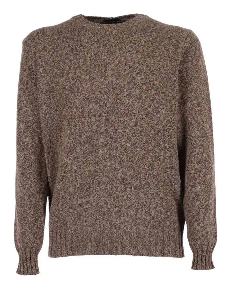 Filippo de Laurentiis Pullover mit Rundhalsausschnitt - Braun Braun