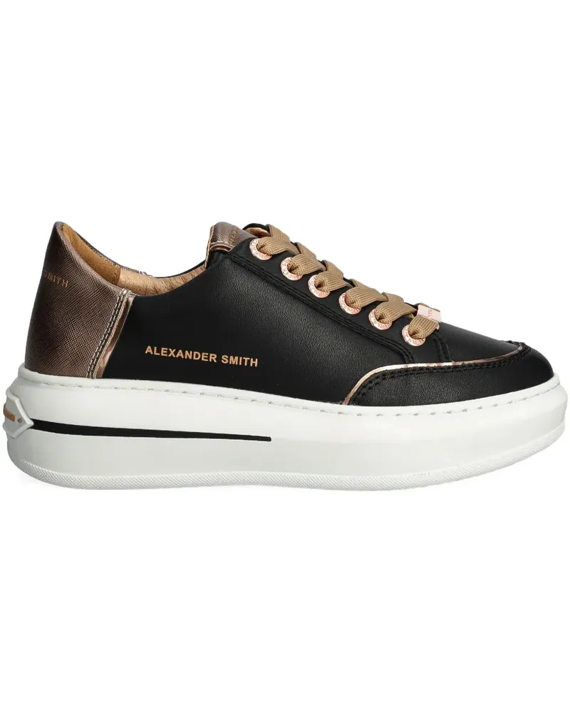 Alexander Smith Sneakers mit Plateau - Schwarz Schwarz