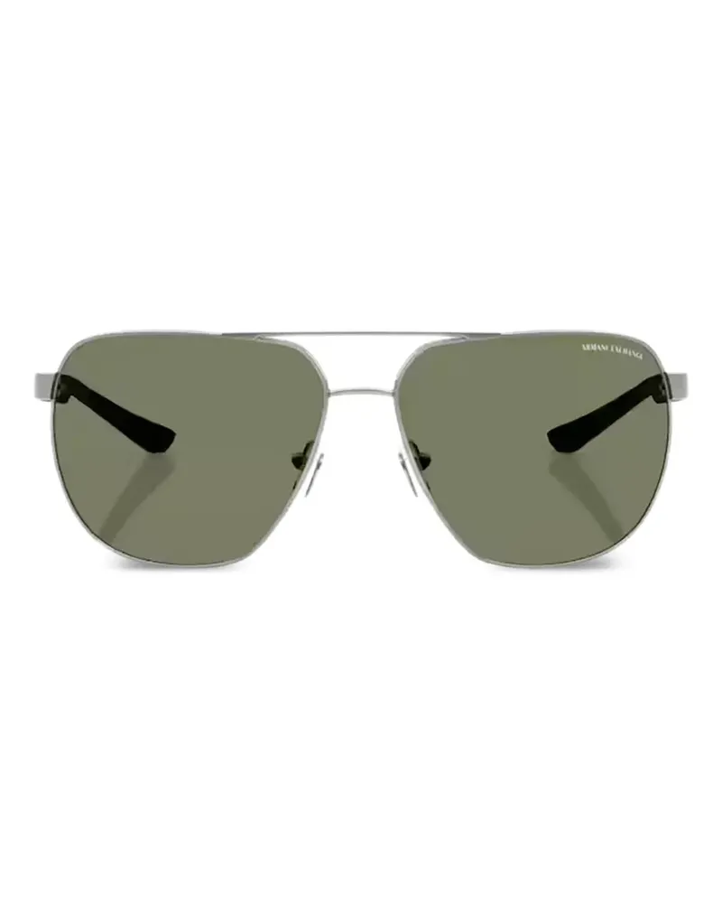 Armani Exchange Getönte Pilotenbrille - Silber Silber