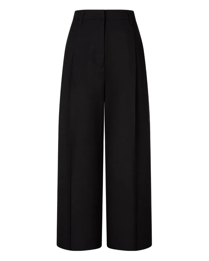 STUDIO TOMBOY Plissierte Hose - Schwarz Schwarz