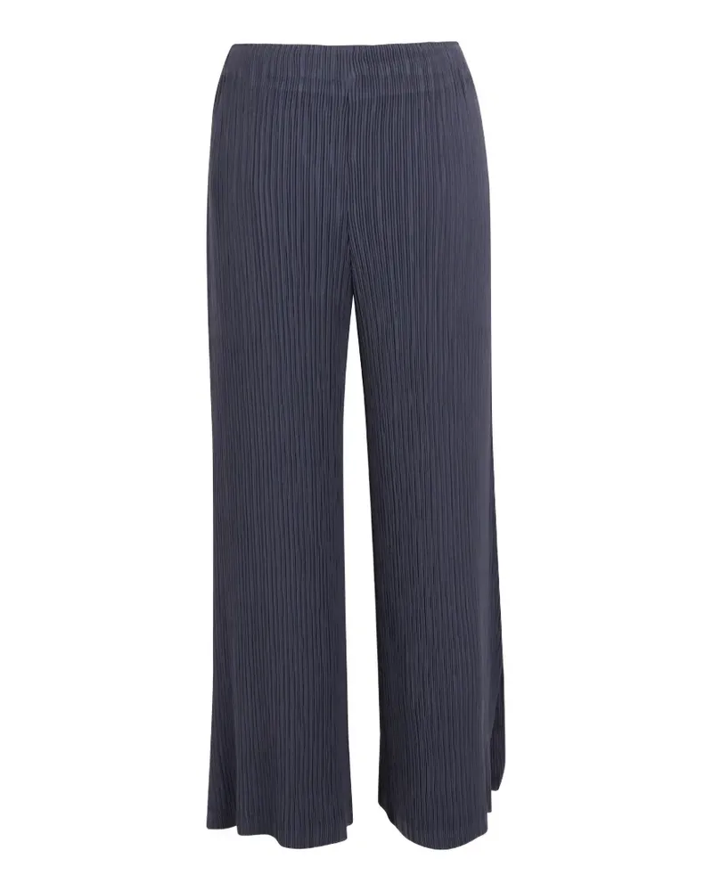 Issey Miyake Plissierte Hose - Blau Blau