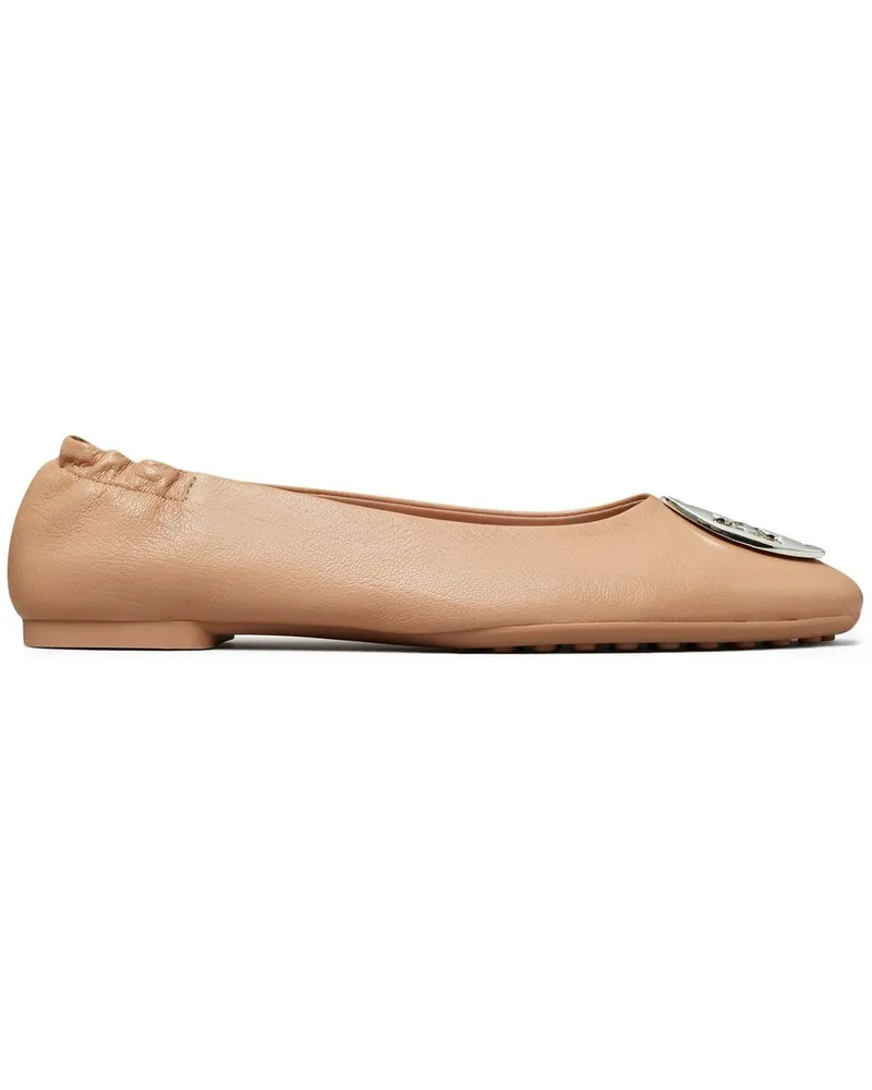 Tory Burch Claire Ballerinas - Nude Nude