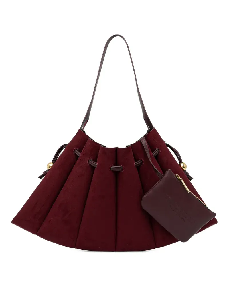 THEMOIRÈ drawstring panelled tote bag - Rot Rot