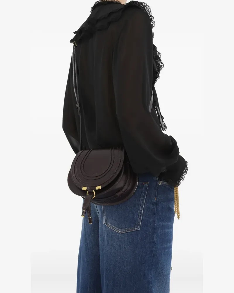 Chloé small Marcie sanddle bag - Rot Rot