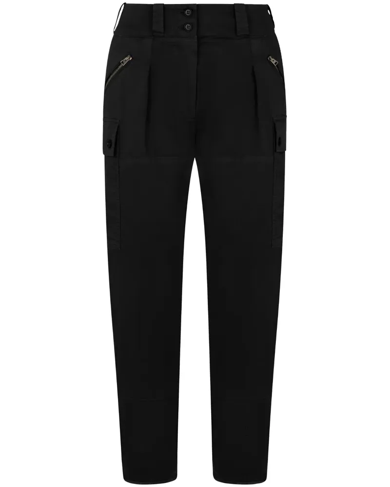 Tom Ford Cropped-Hose im Cargo-Style - Schwarz Schwarz