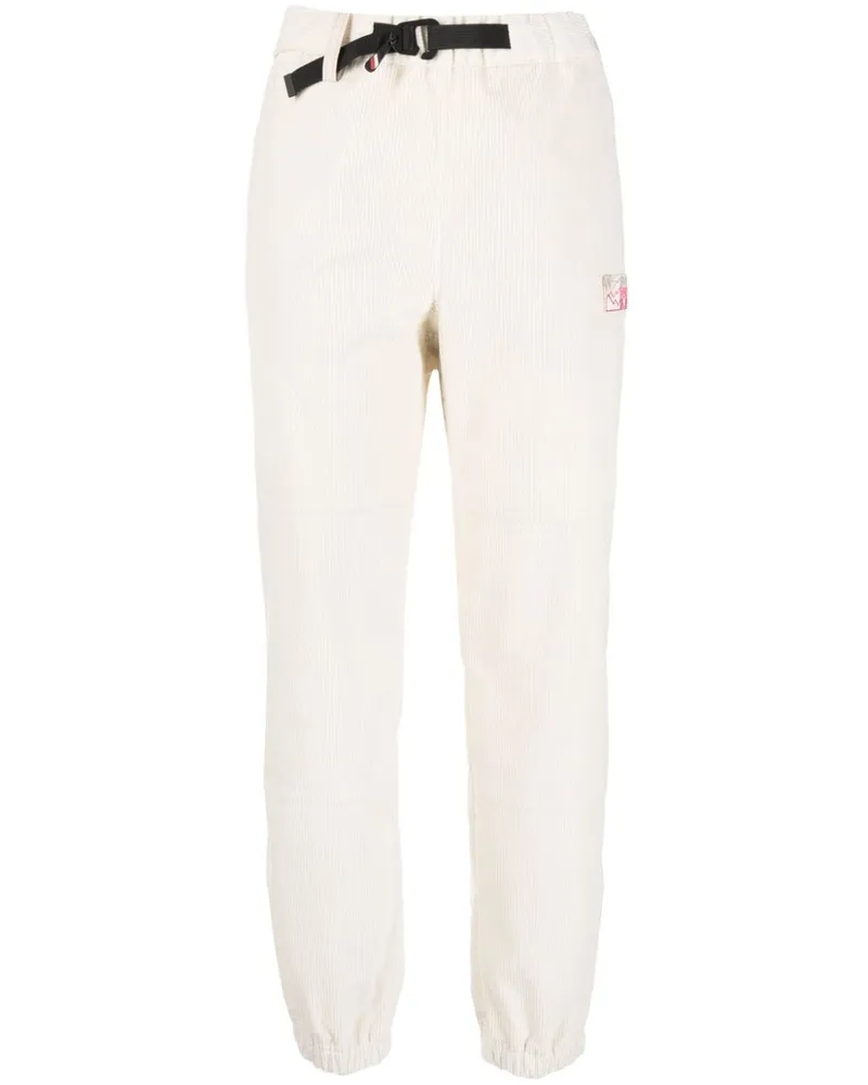 Moncler Jogginghose mit Logo-Patch - Weiß Weiß