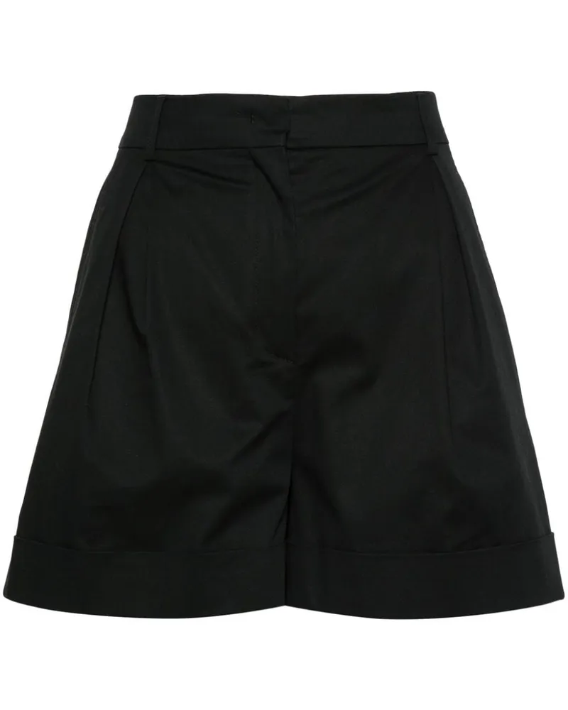 Moschino Shorts mit Falte - Schwarz Schwarz