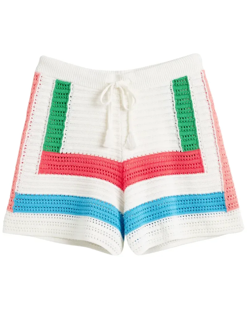 Chinti & Parker Capri Shorts - Weiß Weiß