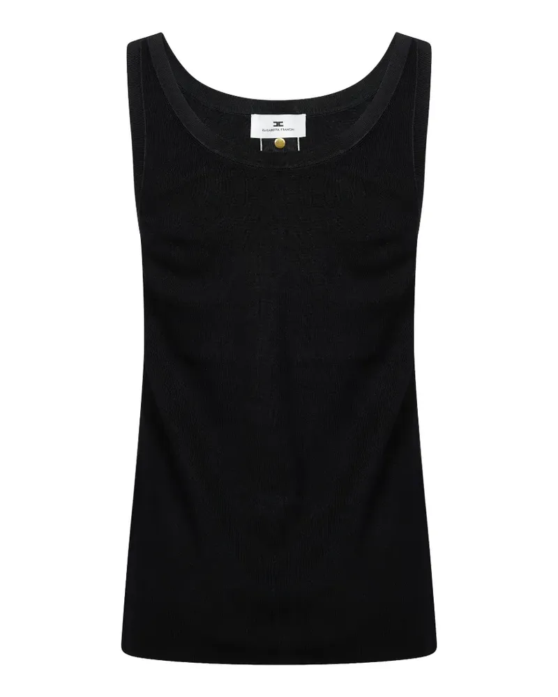 Elisabetta Franchi TOP TRICOT - Schwarz Schwarz