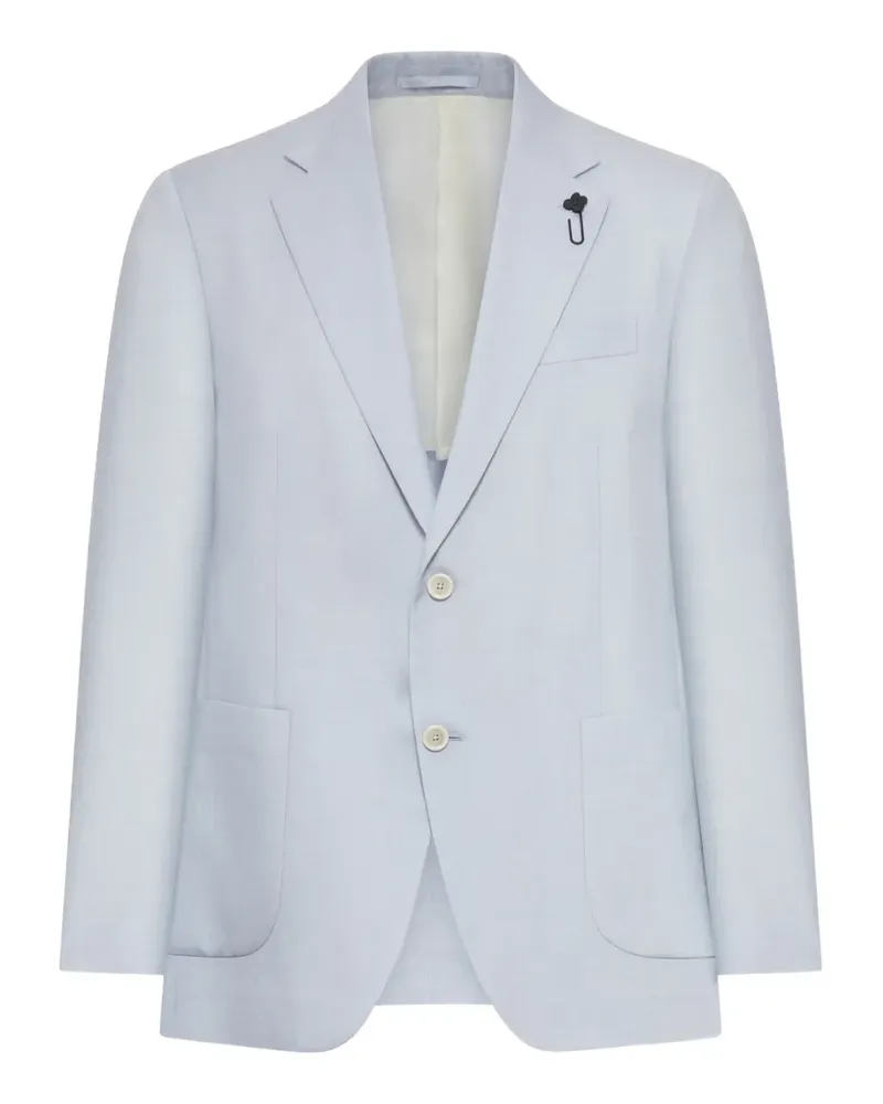 LARDINI single-breasted blazer - Blau Blau