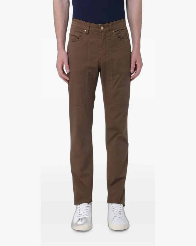 Jeckerson John patch-insert jeans - Braun Braun