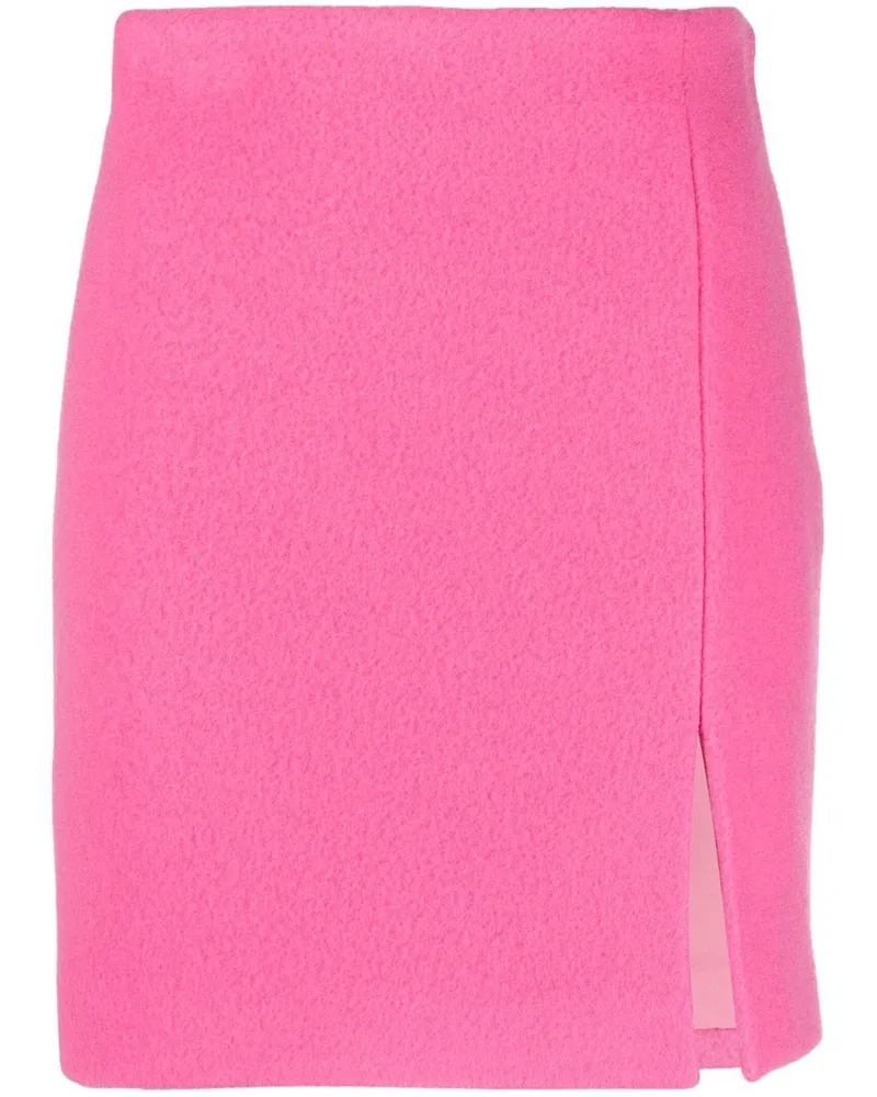 MSGM Minirock mit Schlitz - Rosa Rosa
