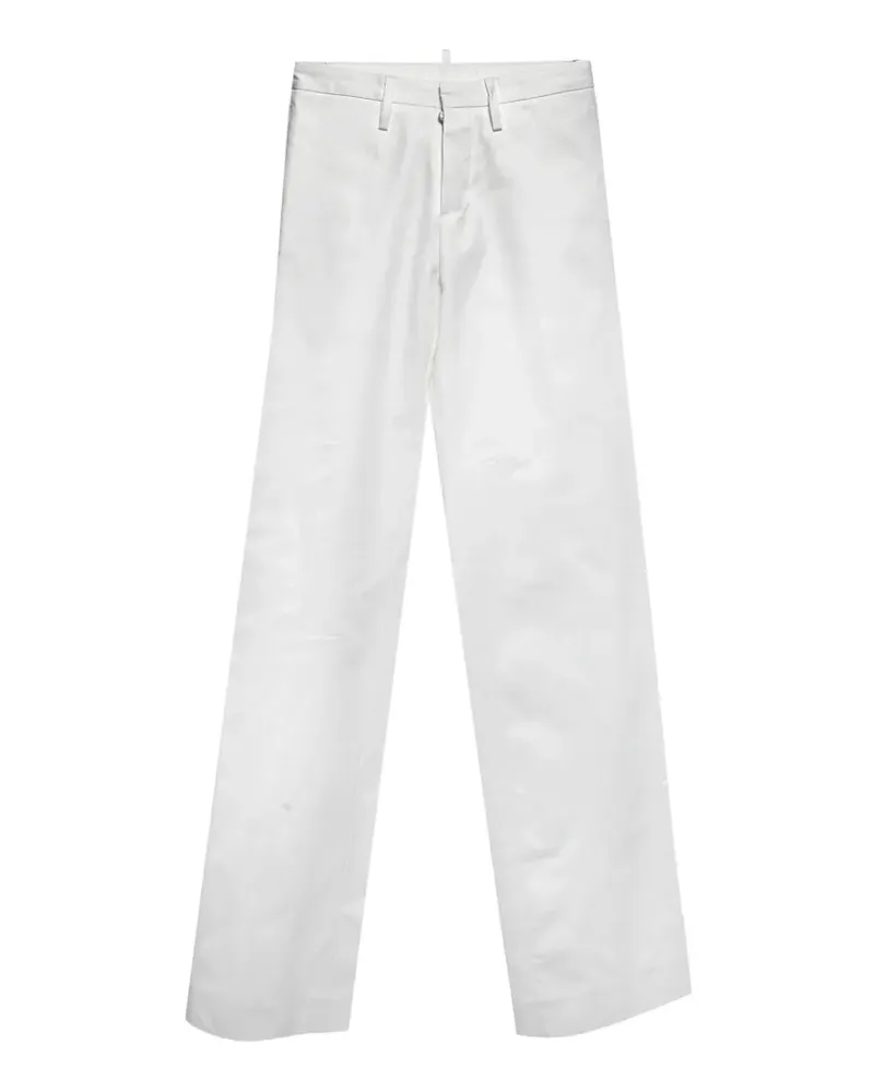 Dsquared2 belt-loops high-rise jeans - Weiß Weiß