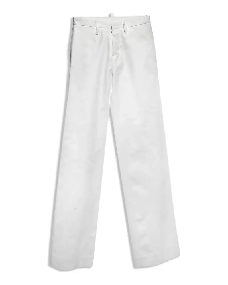 Dsquared2 belt-loops high-rise jeans - Weiß Weiß