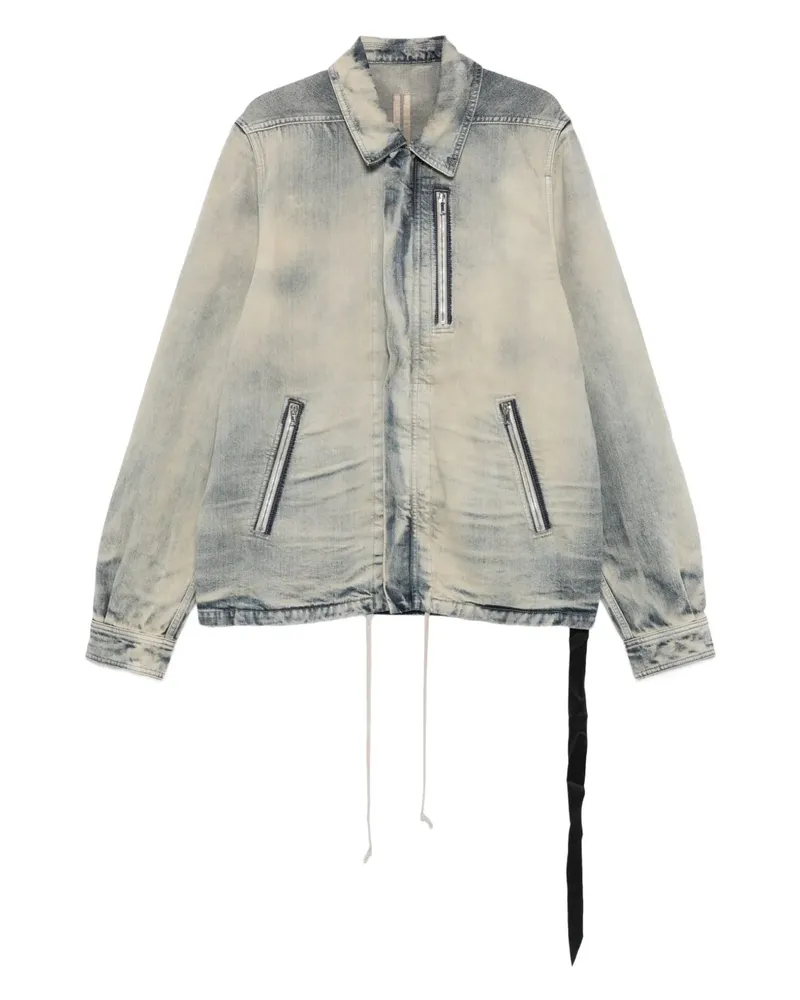 DRKSHDW by Rick Owens Jacke mit Reißverschluss - Blau Blau