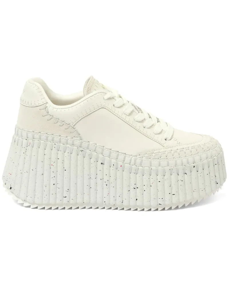 Chloé Nama Slip-On-Sneakers - Weiß Weiß