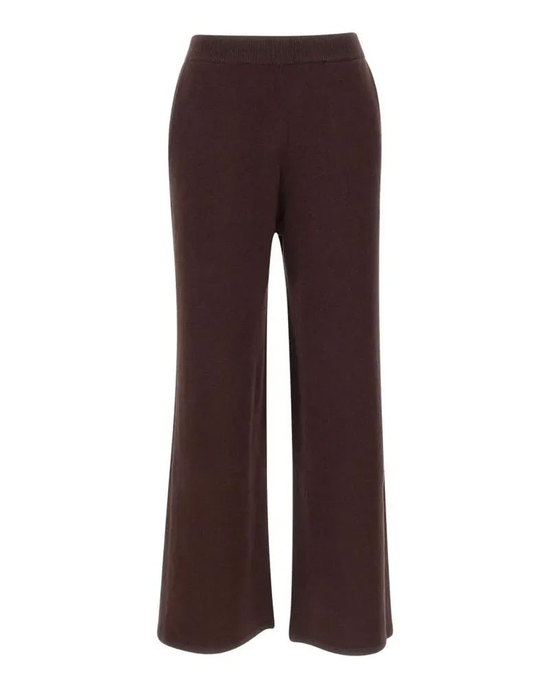 Kaos elastic-waistband trousers - Braun Braun