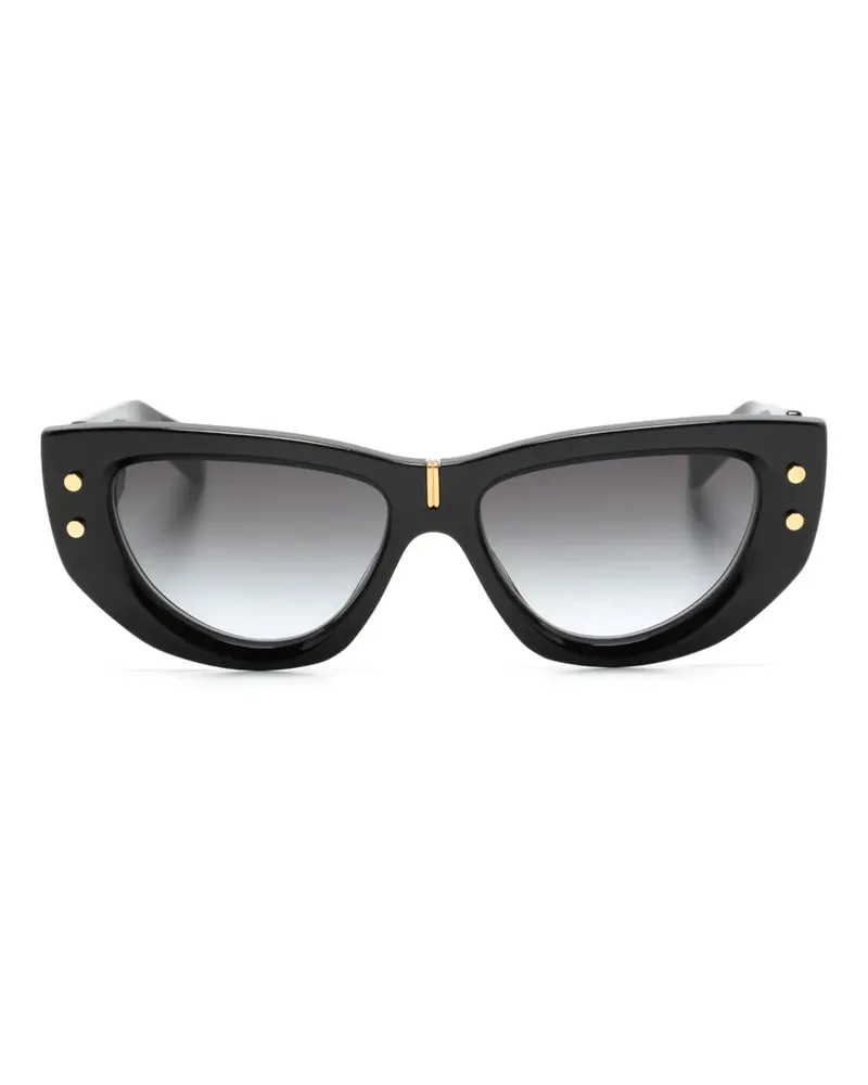 Balmain Sonnenbrille im Butterfly-Design - Schwarz Schwarz