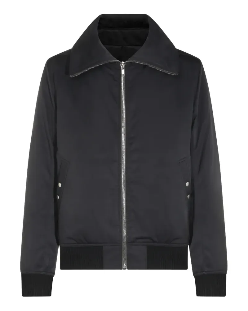 Rick Owens Jacke mit Reißverschluss - Schwarz Schwarz