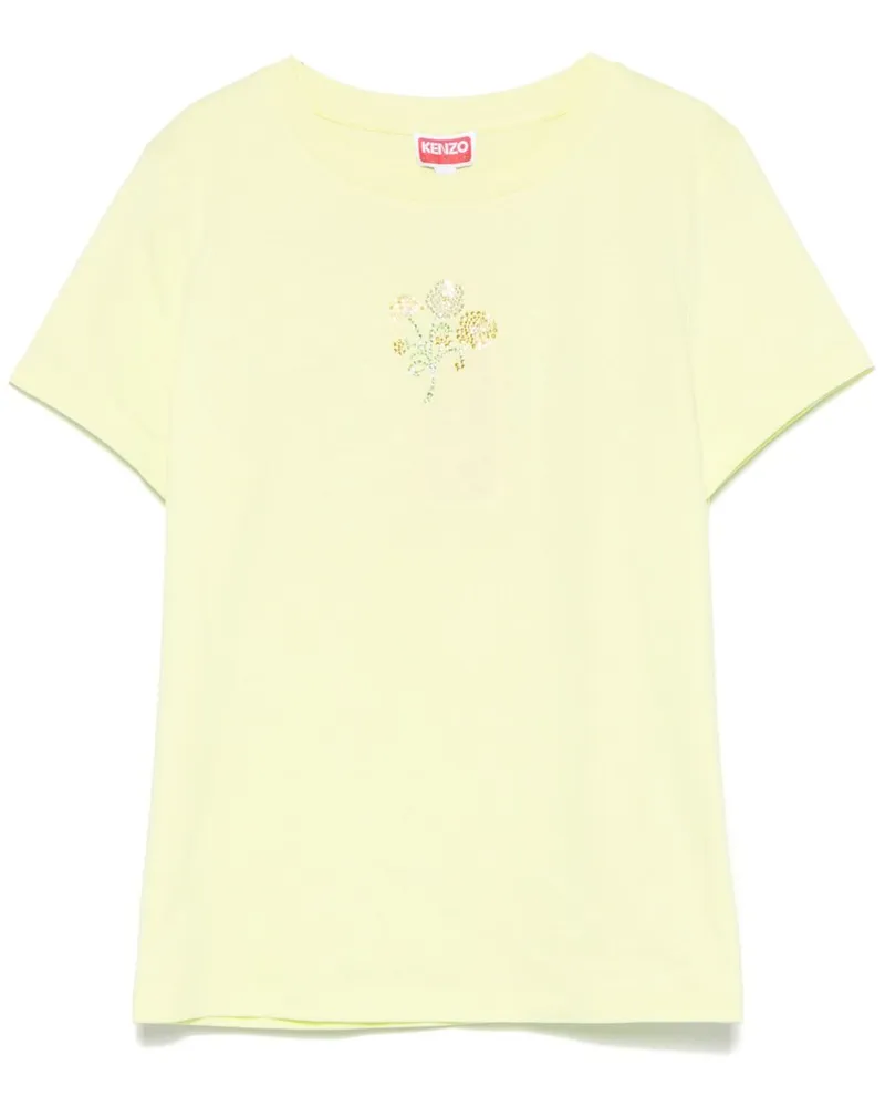 Kenzo Jungle Flower Class T-Shirt - Gelb Gelb