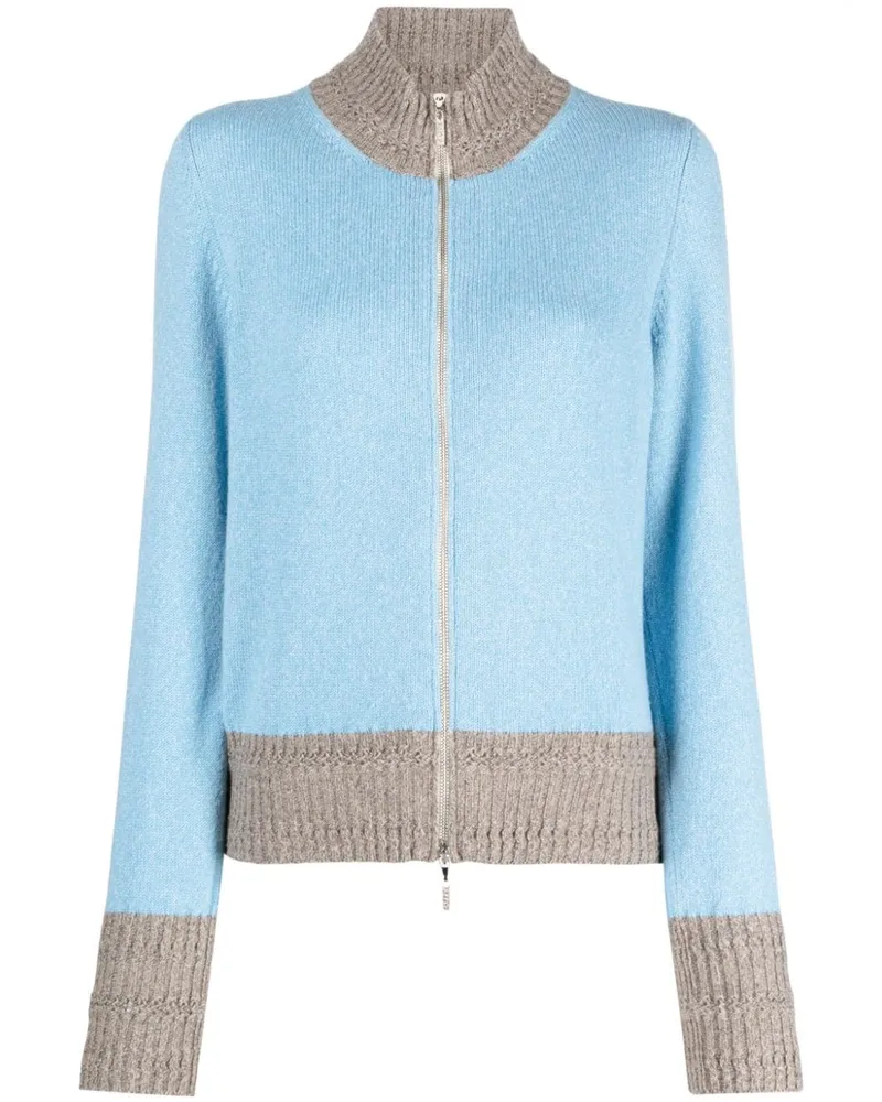 Barrie Cardigan aus Kaschmir - Blau Blau