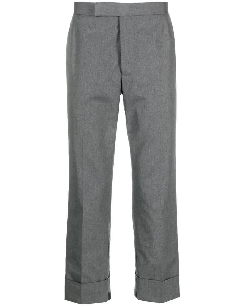 Thom Browne Klassische Cropped-Hose Grau