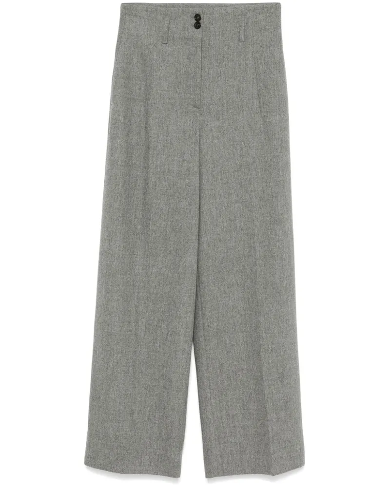 Lorena Antoniazzi Hose mit weitem Bein - Grau Grau