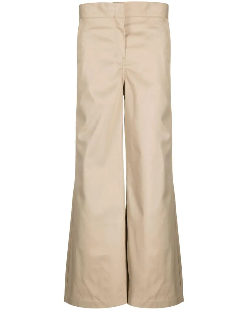 Palm Angels Chino mit umgeschlagenem Bund - Braun Braun