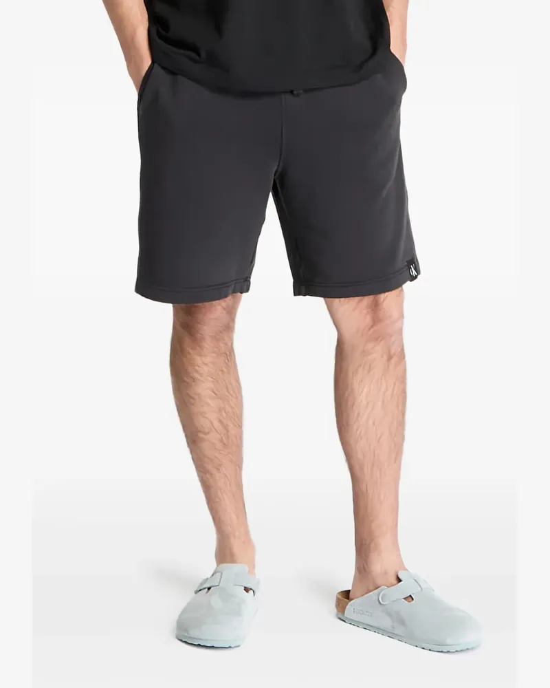 Calvin Klein Garment Dye Shorts - Schwarz Schwarz