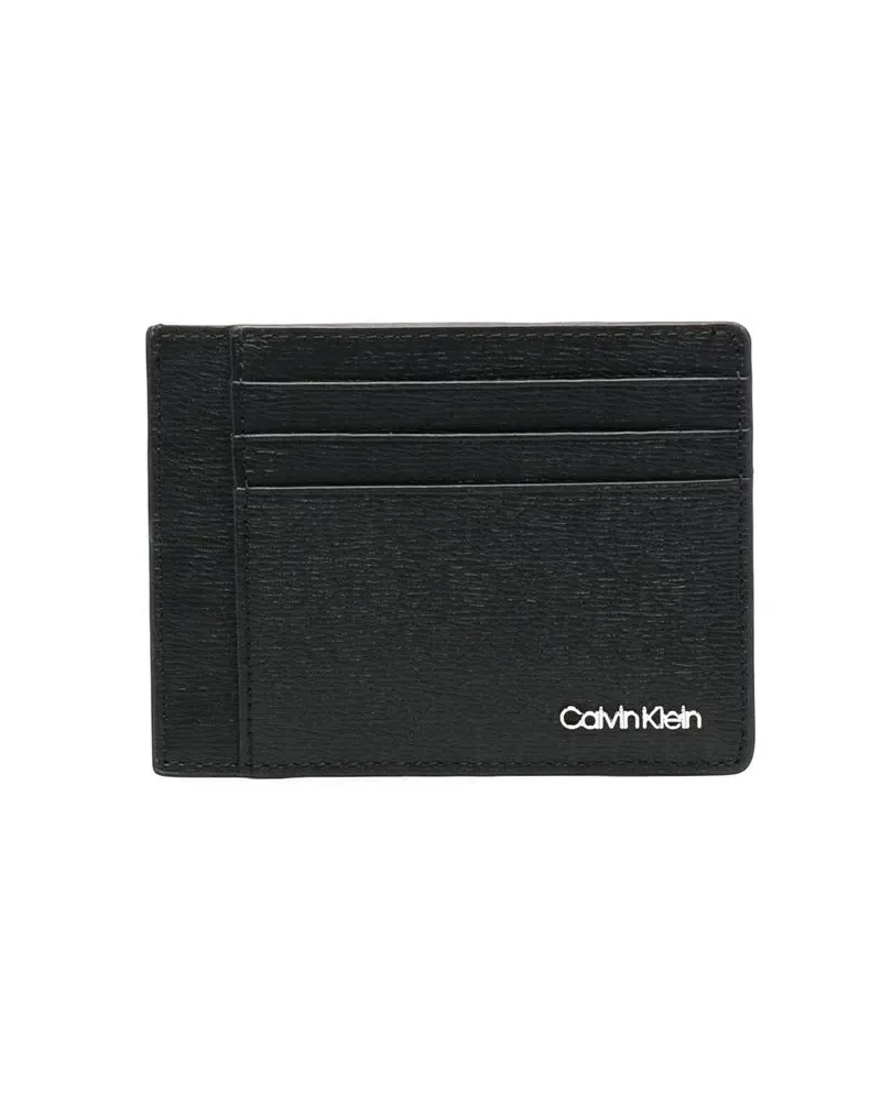 Calvin Klein Minimalism Kartenetui - Schwarz Schwarz