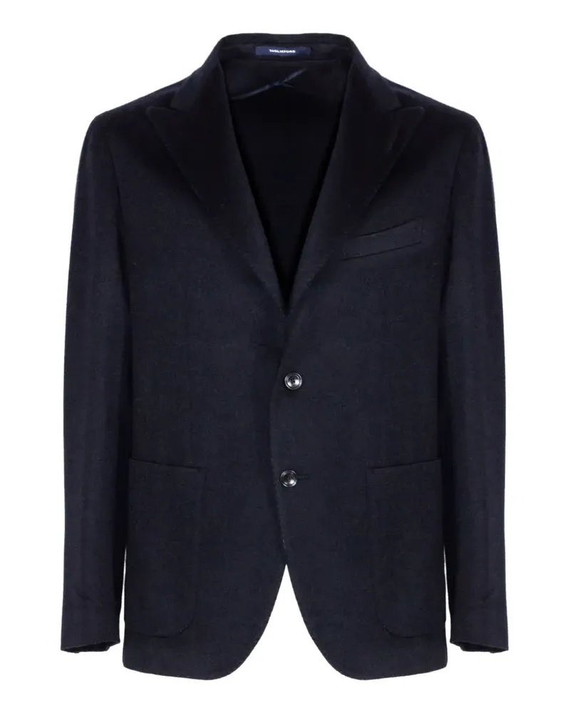 Tagliatore Sakko mit steigendem Revers - Blau Blau