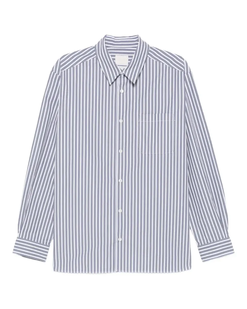 A.P.C. Gestreiftes Malo Hemd - Blau Blau