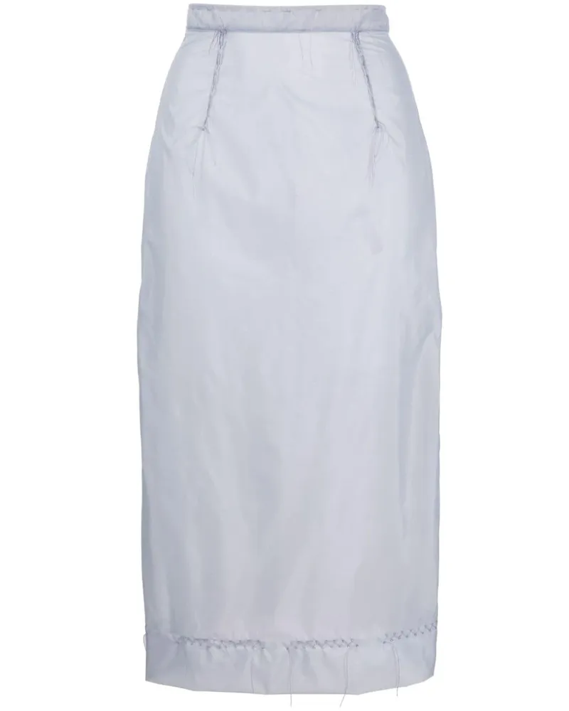 Maison Margiela Inside Out Bleistiftrock - Blau Blau