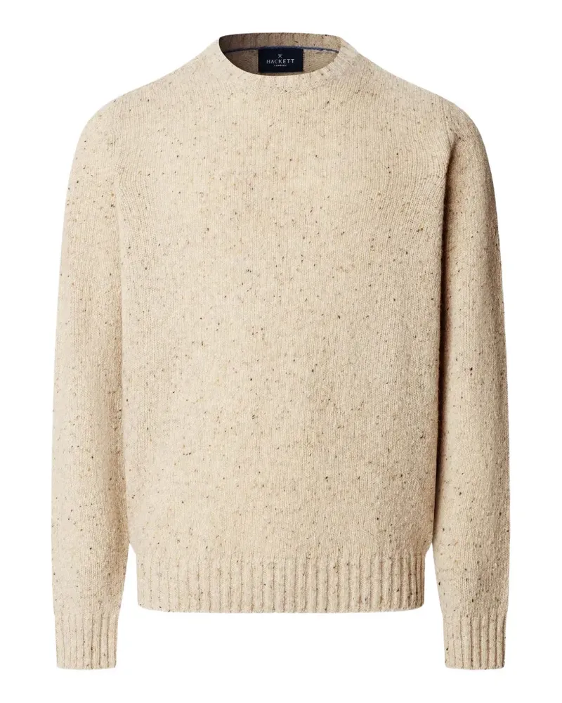Hackett Donegal Pullover - Nude Nude