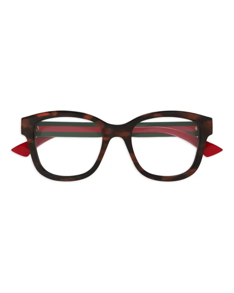 Gucci Brille mit GG - Braun Braun