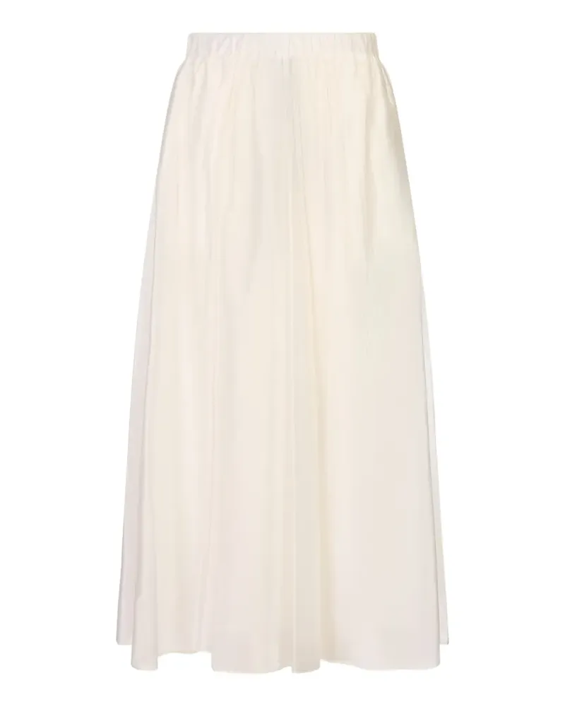 MEIMEIJ elasticated-waist gathered palazzo pants - Nude Nude