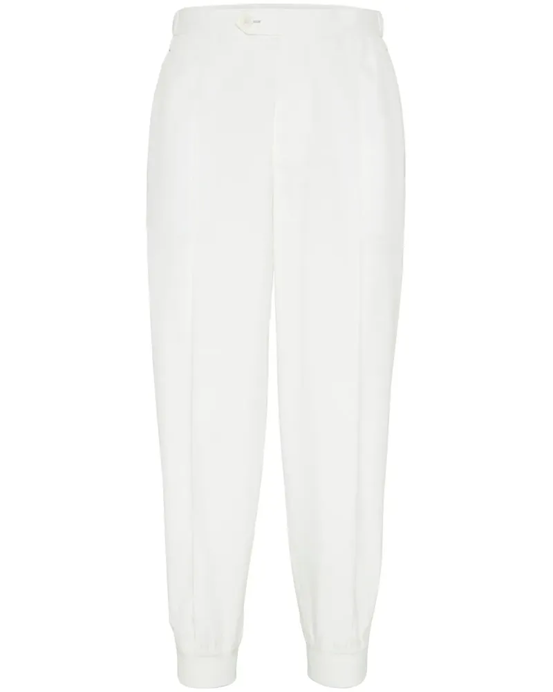 Brunello Cucinelli Hose aus Nylon - Weiß Weiß