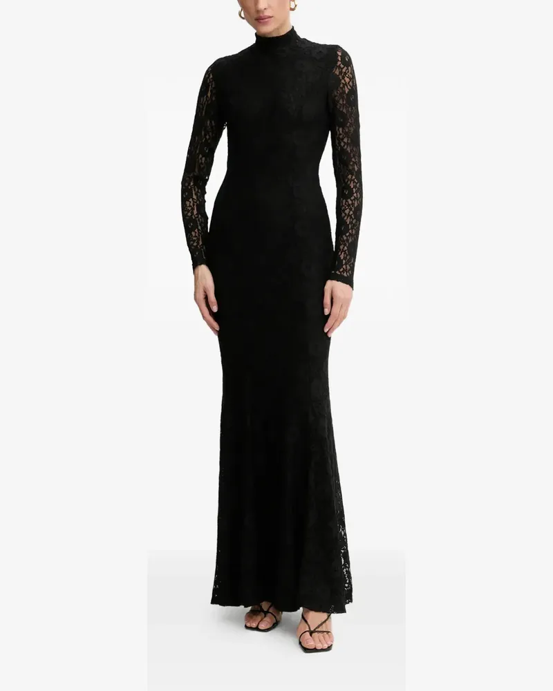 Bardot Harlyn all-over-lace maxi dress - Schwarz Schwarz