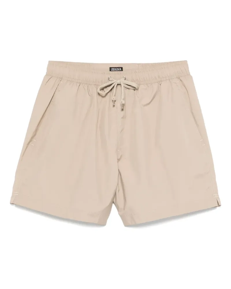 Ermenegildo Zegna Badeshorts mit Kordelzug - Nude Nude