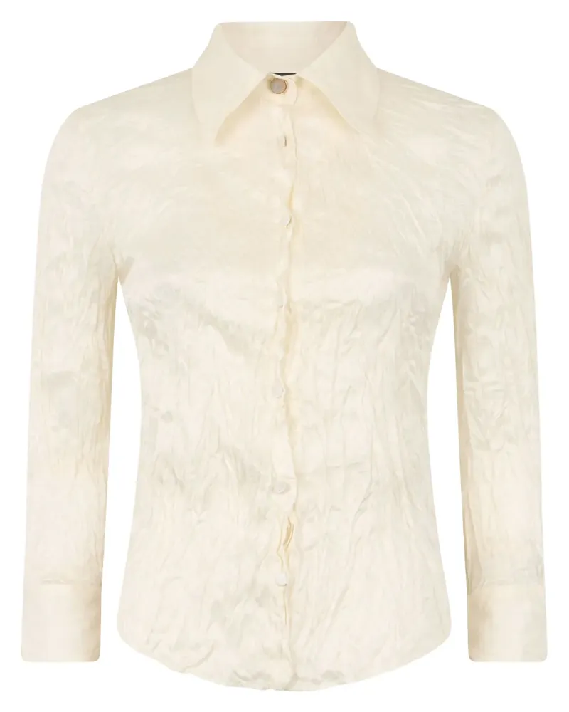 Roberto Cavalli Hemd aus Seide - Nude Nude